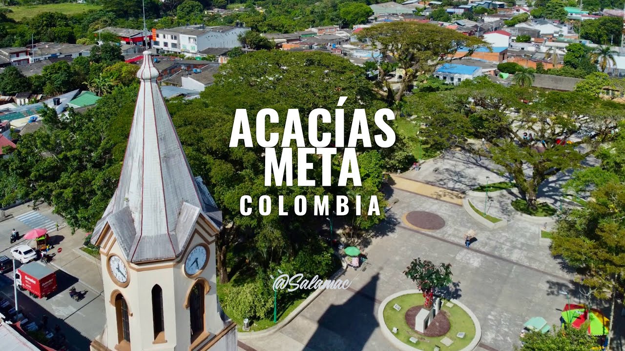 Acacías, Meta, Colombia Drone YouTube
