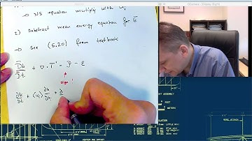 Derivation of the Energy Equation for Turbulent Flows Part 4/4