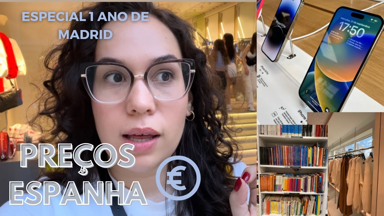 PREÇOS EM MADRID - Iphone14, Zara, perfumes, makes e mais...