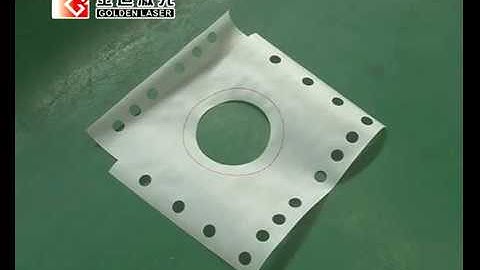 Flatbed Laser Filter Cloth Cutting Machine with Mark Pen