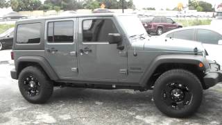 DUBSandTIRES.com 17 Inch XD Series Rockstar Black Wheels 2014 Jeep Wrangler Review Offroad rims