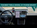 Sleek and Convenient Magnetic Car Mount for Tesla Model 3/Y Owners