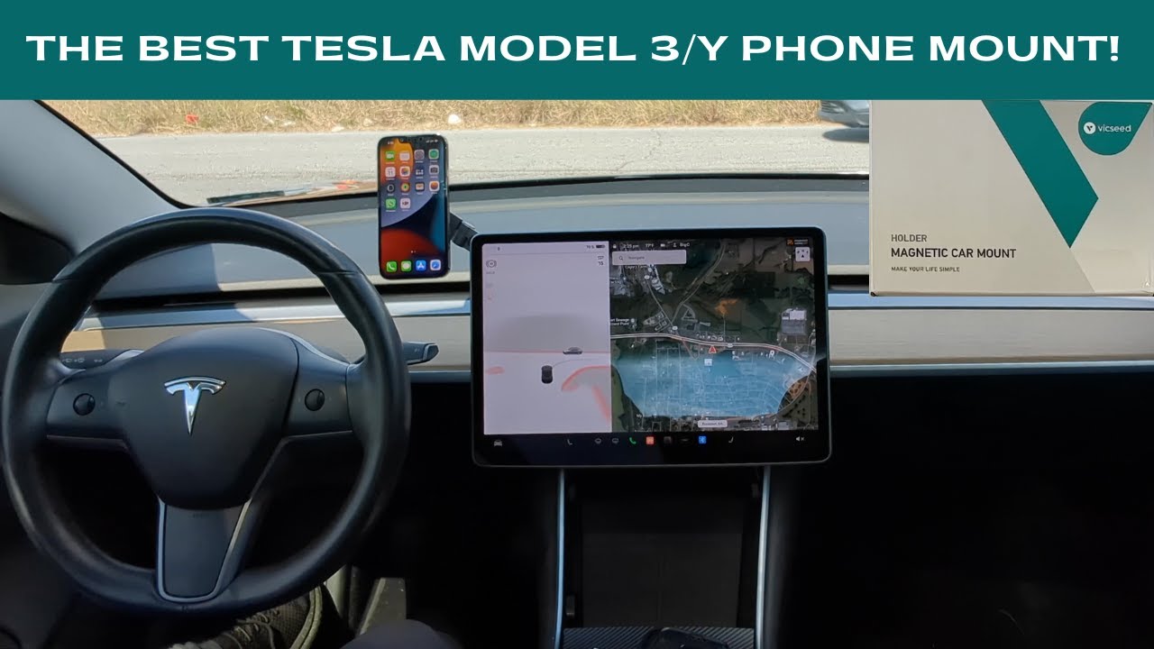 The Best Tesla Model 3/Y Phone Mount! 