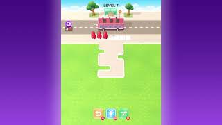 Mobile Game Source Code  Bus Stop Jam Template + Editor