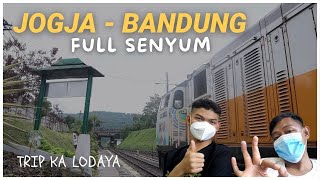 JOGJA - BANDUNG PALING COCOK NAIK KERETA INI NIH - Trip KA Lodaya Pagi Eksekutif