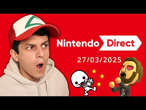 GUMZONE reage NINTENDO DIRECT 27/03/2025!!