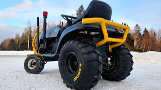 The ultimate SNOW MOWER build ** FULL SEND**