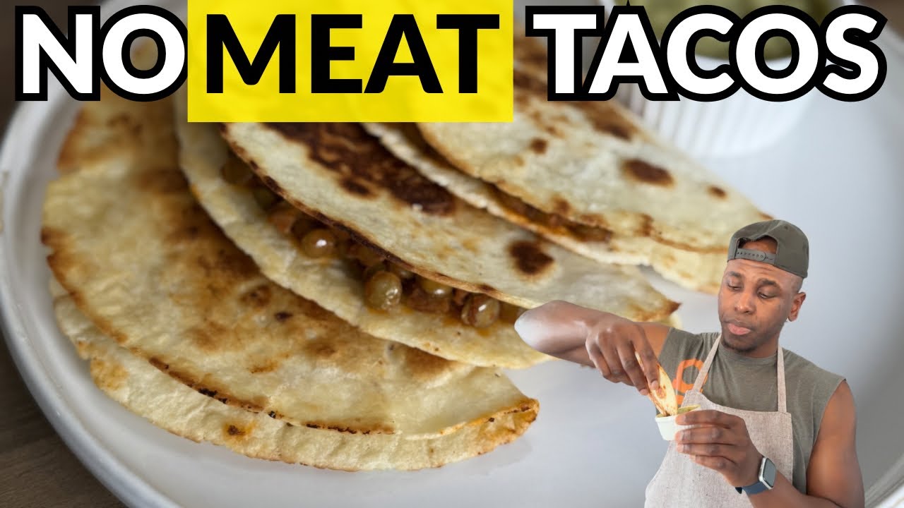 Jerk Lentil Tacos | Easy Vegetarian High Protein Taco Recipe 