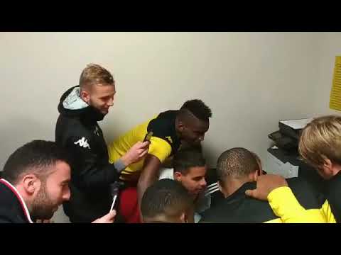 La réaction de joueurs d'Orléans lorsqu'il apprenne qu'il vont jouer contre le Psg 14/11/18