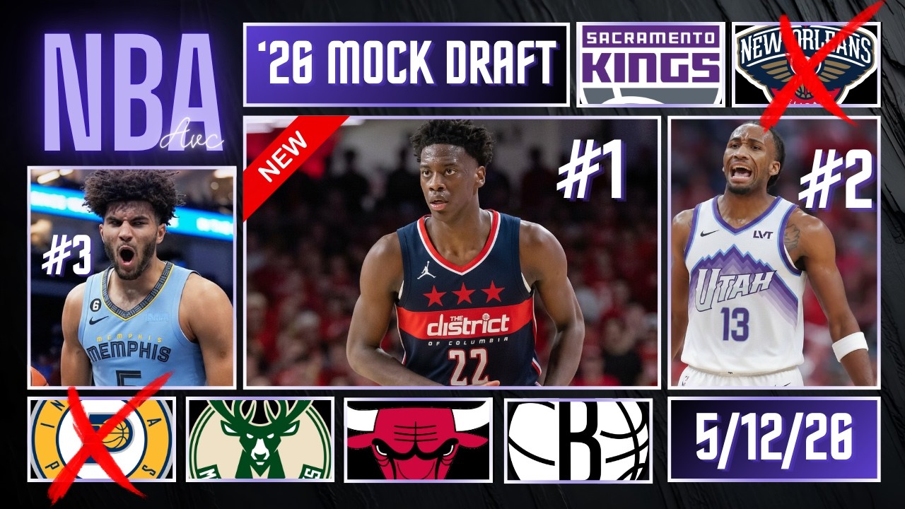 POST-LOTTERY NBA Mock Draft! | Latest NBA Mock Draft 2026