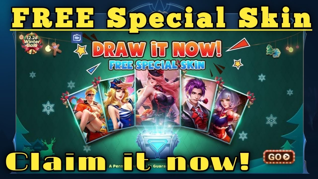 Free Special Skin - Draw It Now || Mobile Legends - YouTube