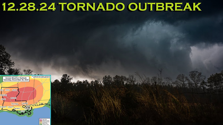 The 12/28/2024 Regional Tornado Outbreak as it Happened Live