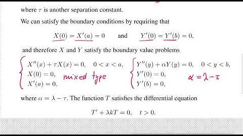 Video 32 Two D Heat Equation