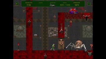 Flash Doom 2D: Dodge the Spidermastermind