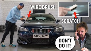 SCRATCHING the DriveTribe V10 BMW M5 estate!