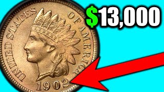 How much is a 1902 Indian Head Penny Worth?
