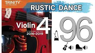 Rustic Dance | Christopher Norton | Trinity College London | TCL Violin Grade 4 Exams | 96