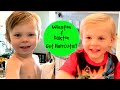 Winston & Daxton Get Haircuts!!