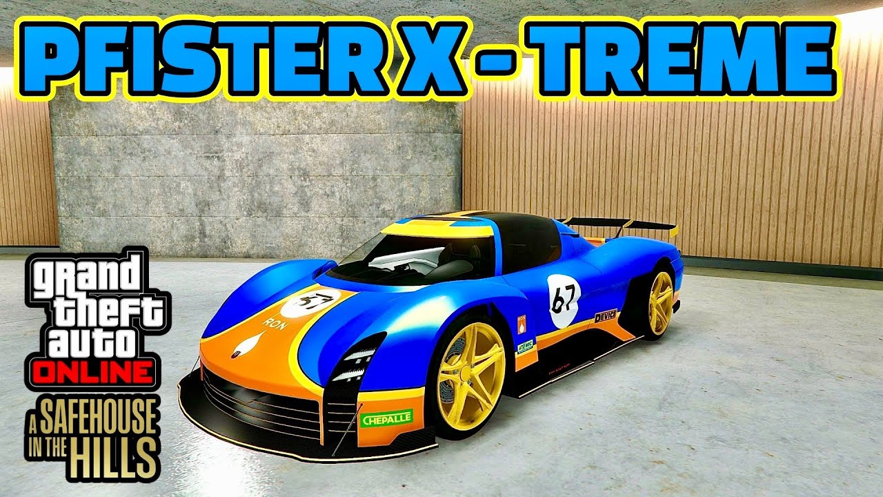 PFISTER X-TREME CUSTOMIZATION | GTA ONLINE A SAFE HOUSE IN THE HILLS DLC