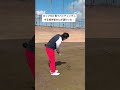 ボールを見ずにパッティングする同伴者さんのロングパット♪