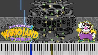 【スーパーマリオランド3 ワリオランド】23.シロップ城【ピアノアレンジもどき】