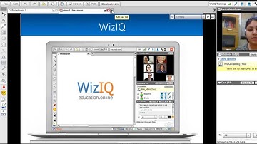 WizIQ Virtual Classroom Features