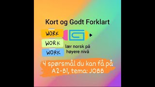 Video 124 - tema   jobb/arbeidsliv