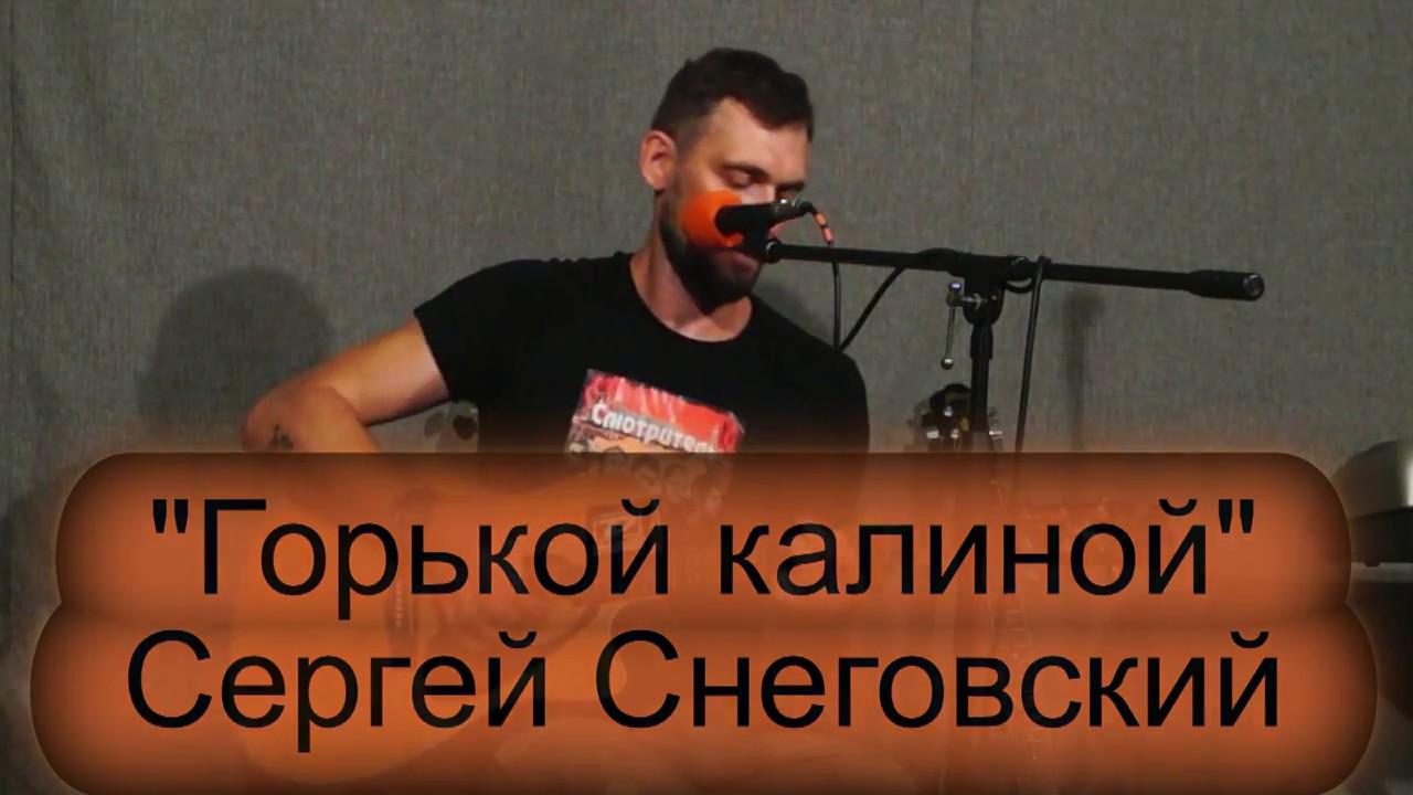 Горькой калиной аккорды