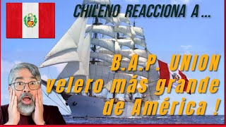 Chilean reacts to the largest sailing ship in the Americas, B.A.P. Unión del PERU #navy #peru #navy