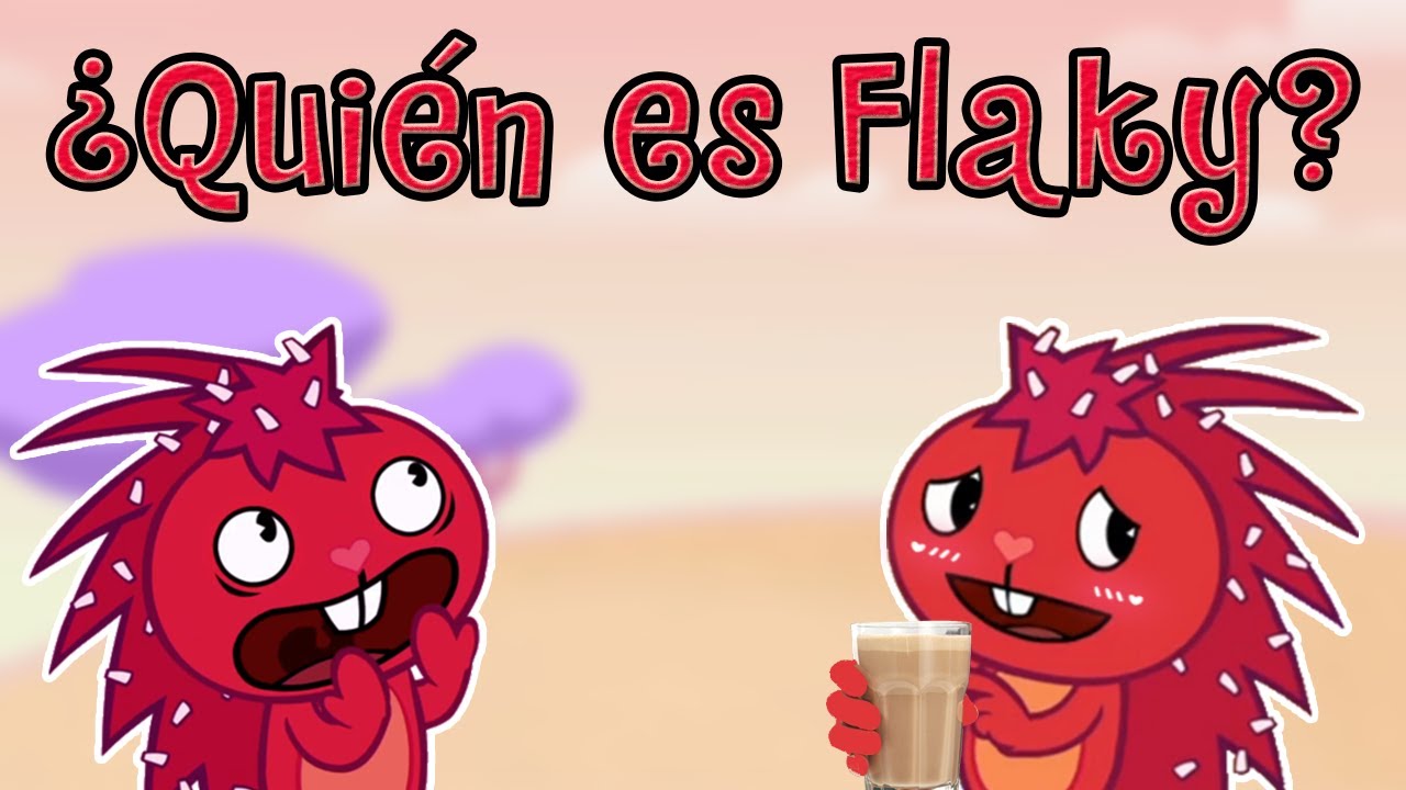 ¿Quién es Flaky? Serie Happy Tree Friends