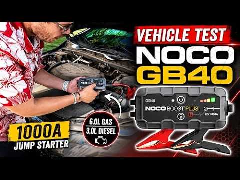 Putting the NOCO to the Test! Quick Start and Easy to use! Battery