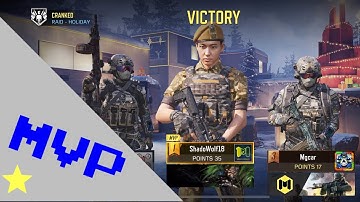 Final Kill in COD Mobile!!! (Cranked, MVP, Holiday)