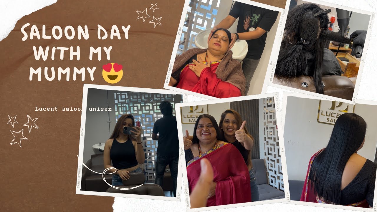 Salon Day with My Mummy | Anusha Acharya |manipal
