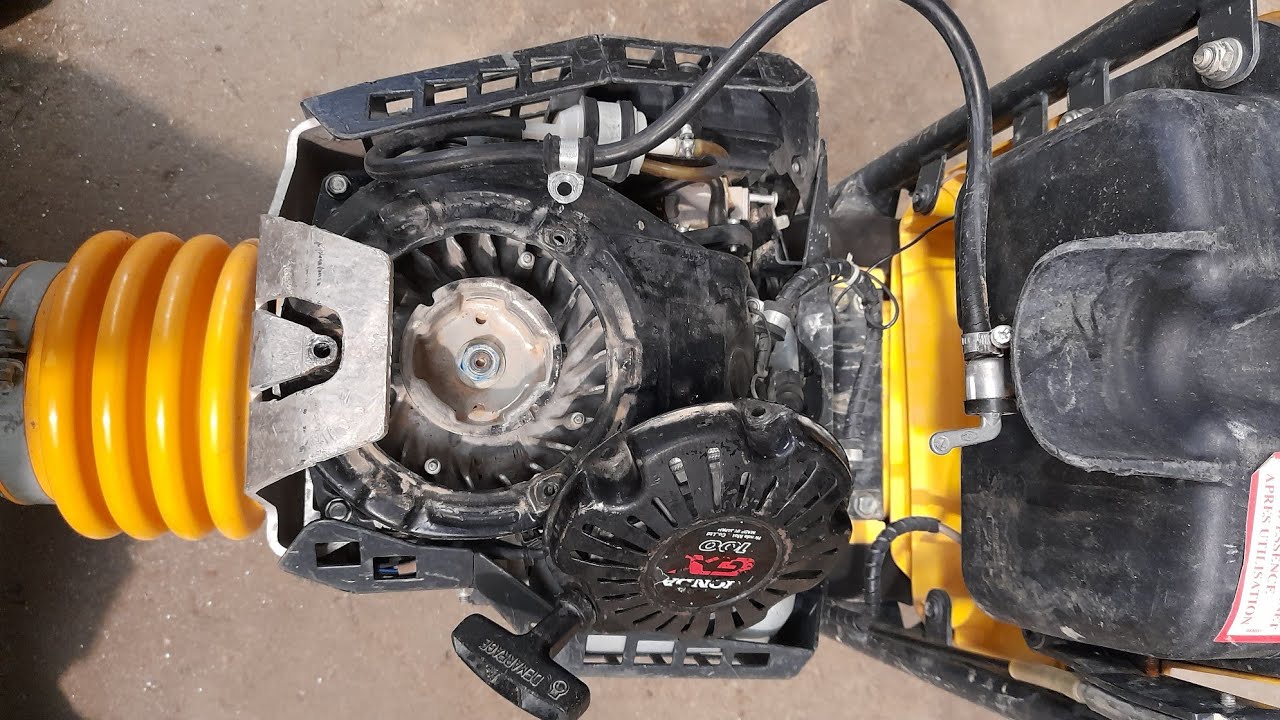 Réparation pilonneuse en panne PARTIE 1