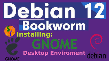 Installing Gnome on our Debian Bookworm (testing Debian 12) system