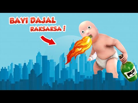 BAYI DAJJAL INI SELALU LAPER DAN AKHIRNYA JADI RAKSAKSA !!