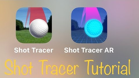 Shot Tracer App for I-Phone Basic Tutorial #shottracerapp  #shottracer