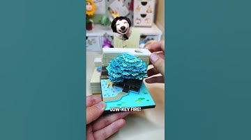 Unfold the magic ✨ Hand-torn 3D memo pad you’ll never forget!Link in bio