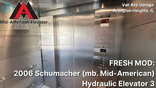 FRESH MOD: Schumacher (mb. Mid-American) Hydraulic Elevator | Vail Ave Garage | Arlington Heights IL