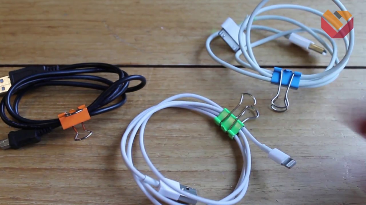 Voorkom een wirwar van snoeren