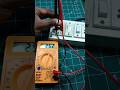 मल्टीमीटर से Ac Volt कैसे मेजर करें# Multimeter Se Kaise Check Karen#Digital Multimeter#shorts🔥🔥