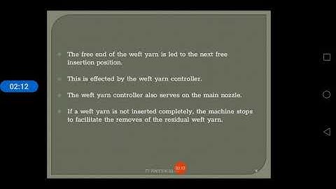 Different principles and methods multiphase weaving