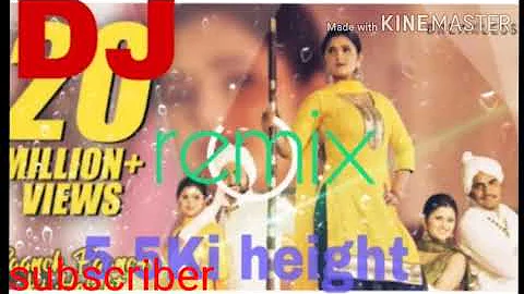 5 5 Ki Height |  | #PardeepJandli#AnjaliRaghav | Vishal Sehrawat \DJ remix song 2020 djrahulsaini