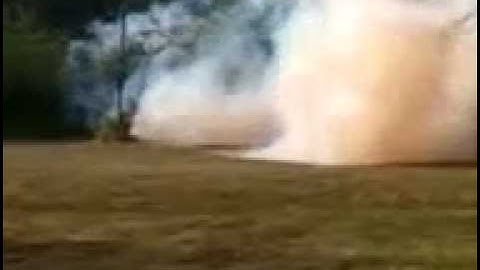 4 pound shock wave exploding rifle target