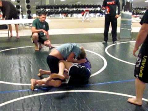 Chris vs. Caleb Beaufort MMA Tournament 4-2-2011