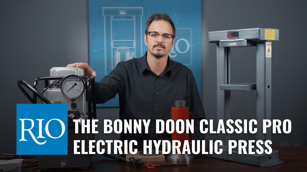 Setting Up the Bonny Doon Classic Pro Electric Hydraulic Press