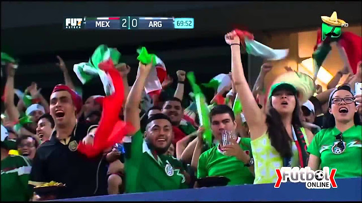 México 2-2 Argentina partido amistoso tv azteca HD