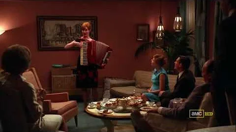 MAD MEN - "C'est magnifique!" (Joan's accordion) 3.3