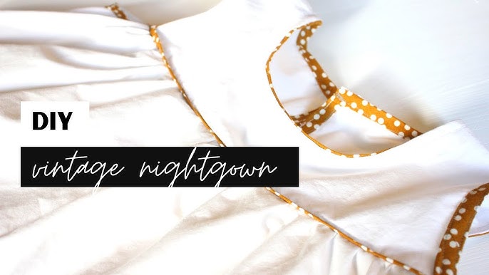 How to Make a Satin Night Dress  Beginner Friendly Sleepwear