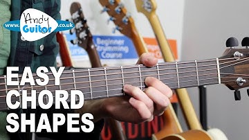 EASY Chord Shapes All Over The Neck